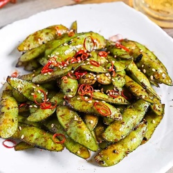 Roti canai with sweet condensed milk