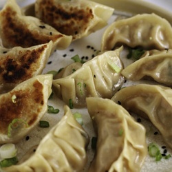 Roti canai with sweet condensed milk
